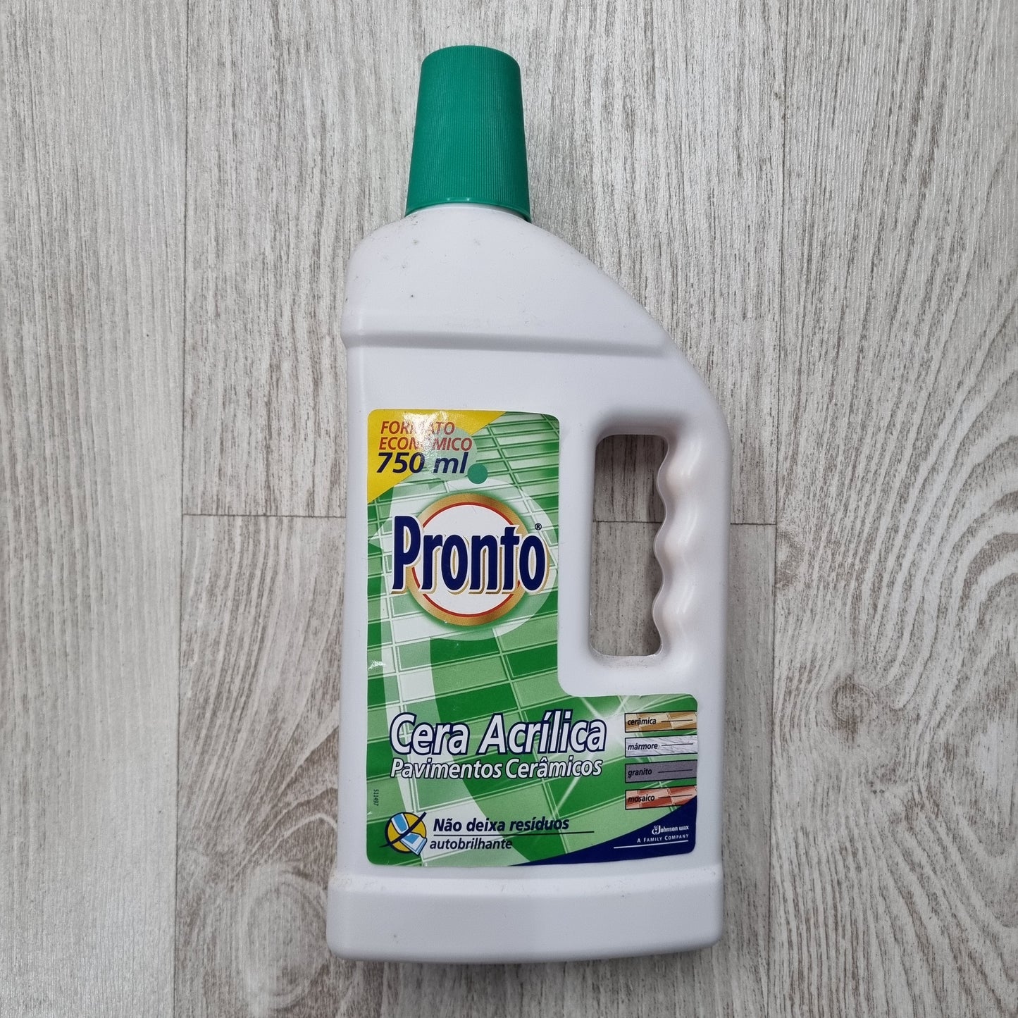 Pronto Cera Acrilica Pavimento Ceramico