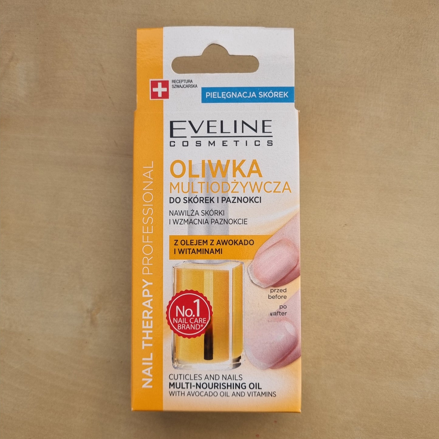 Eveline Tratamento Unhas/Cuticulas Multi Nutritivo Oleo Abacate