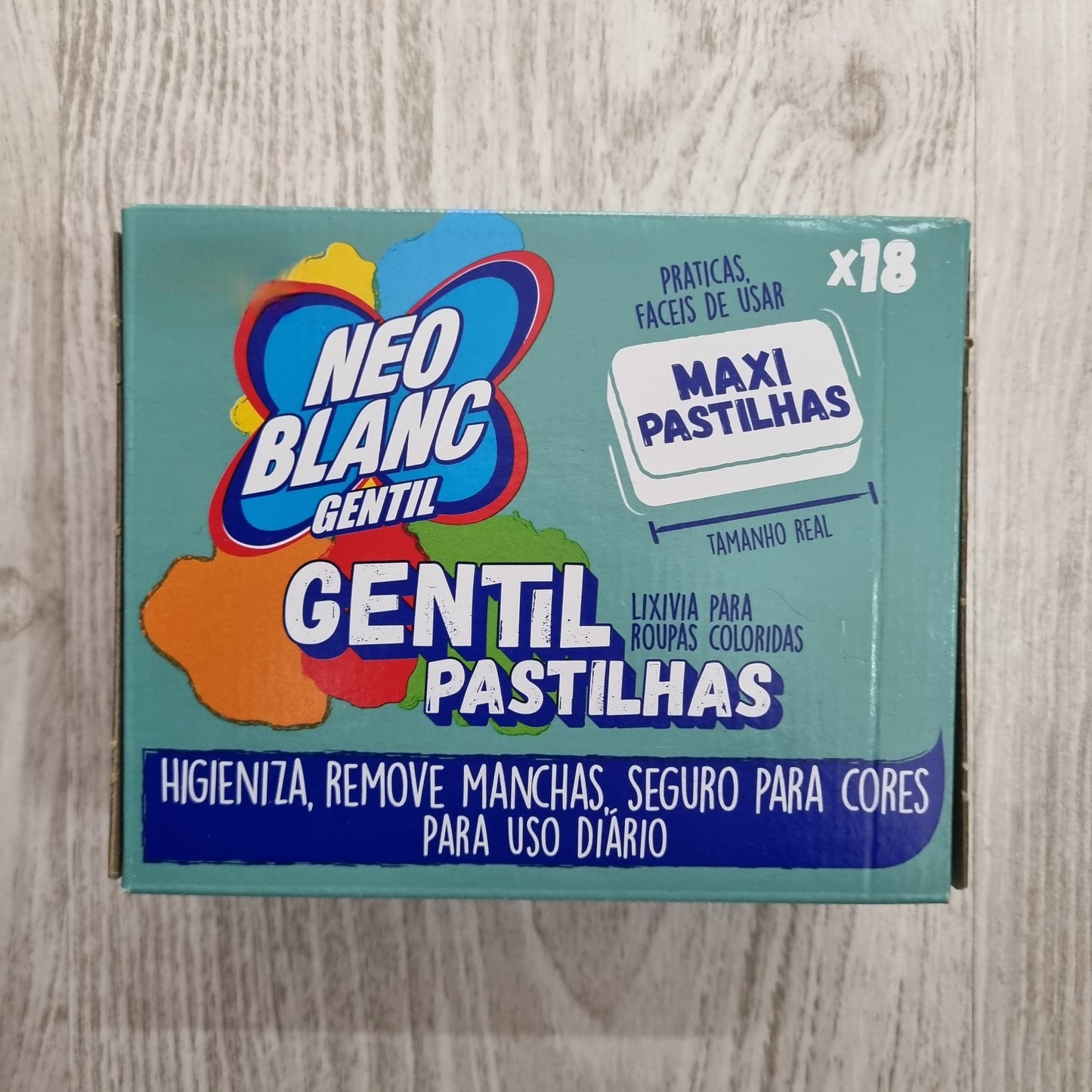 Neoblanc Lixivia Limpeza Gentil Casa e Roupa Pastilha Concentrada (18 Uni)