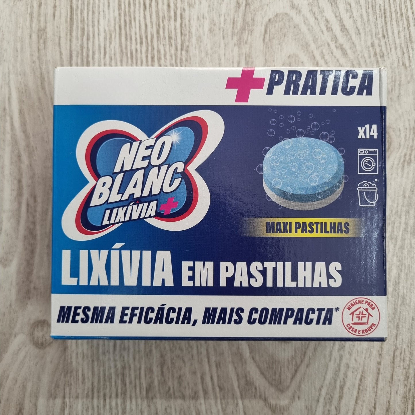 Neoblanc Lixivia Limpeza Tradicional Casa e Roupa Pastilha Concentrada (14 Uni)