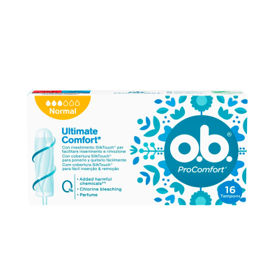 O.B. Tampoes Comfort Normal (16 Unidades)