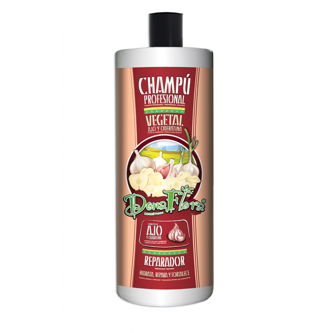 Donaflora Champô Profissional Alho e Queratina 1000ml
