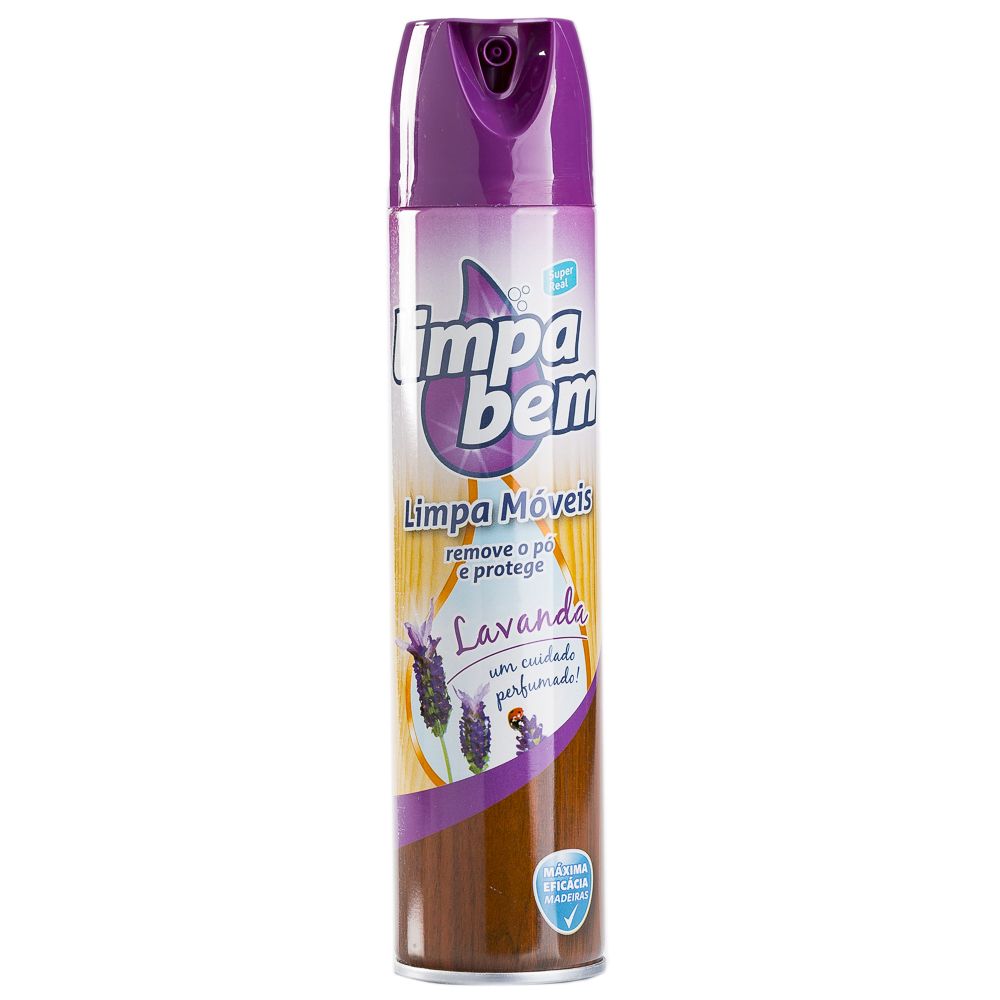 Limpa Bem Limpa Moveis Spray Lavanda 300ml