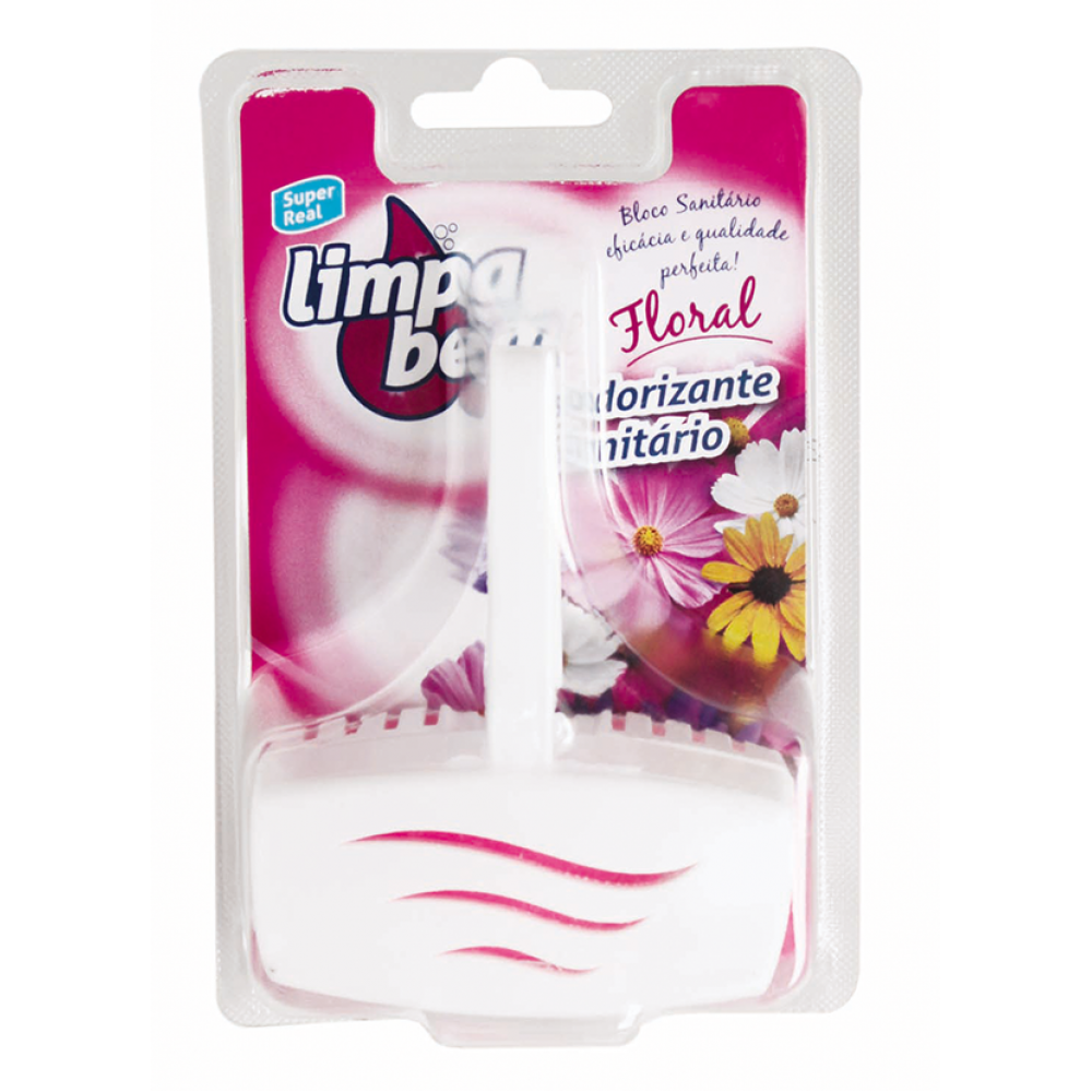 Limpa Bem Bloco Wc Real Floral