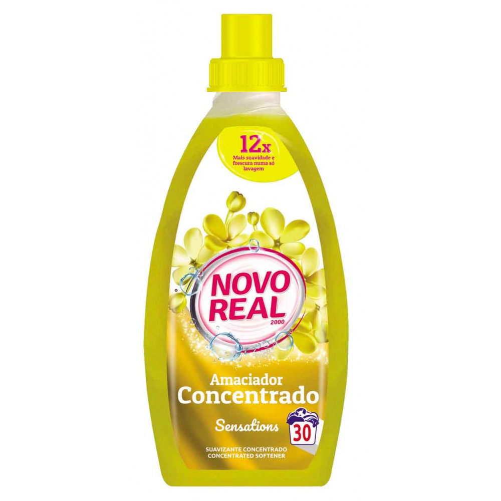 Novo Real Amaciador Concentrado Sensations 30 Doses