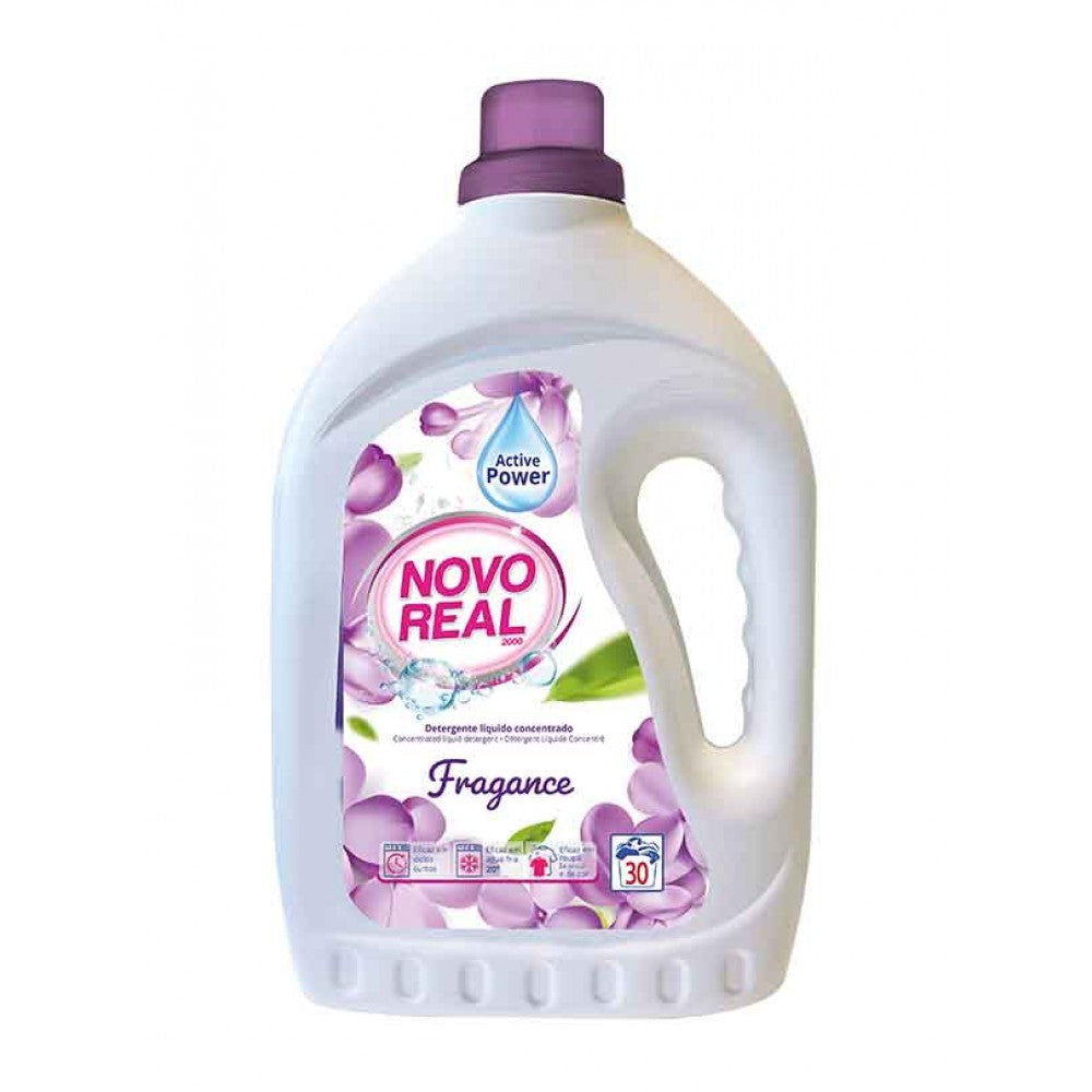 Novo Real Detergente Líquido Concentrado Fragrance 30 Doses 1,5l
