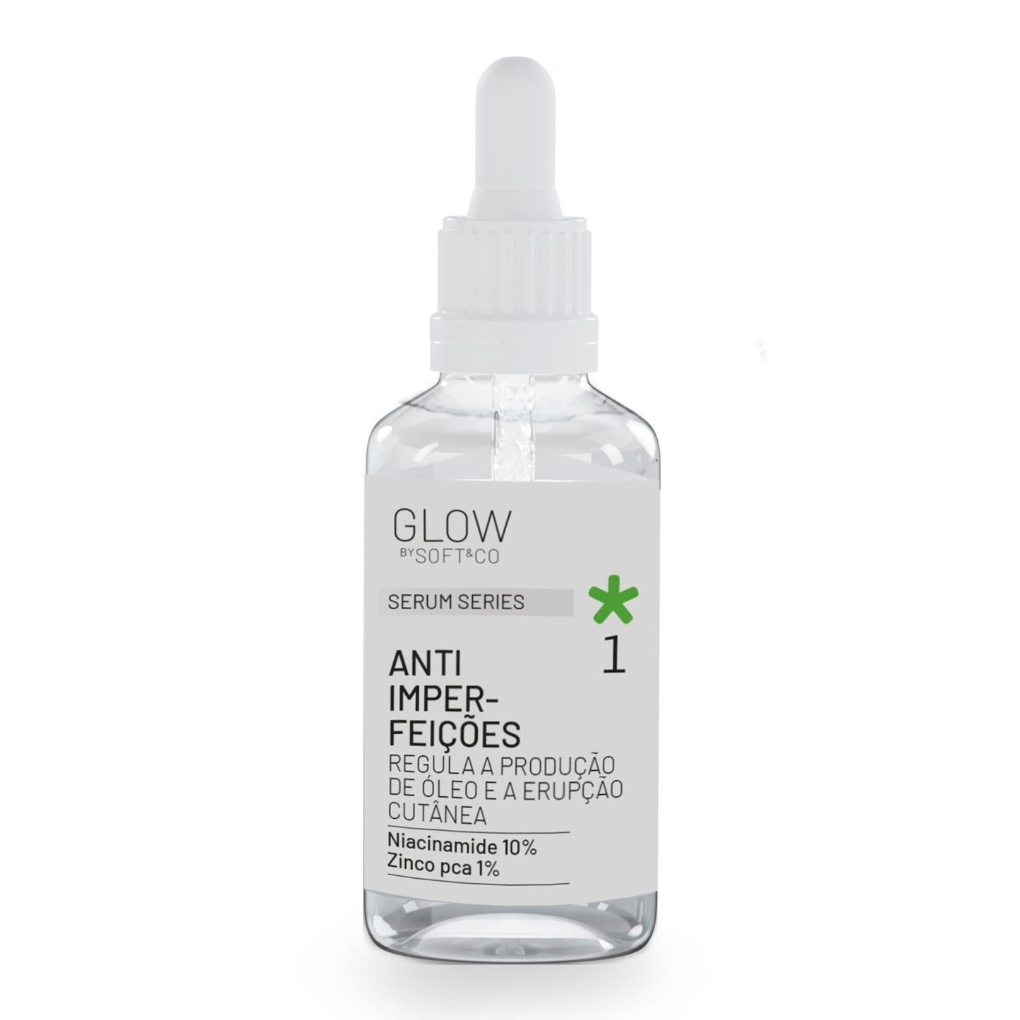 Soft & Co Tratamento Rosto Glow Serum Anti Imperfeições