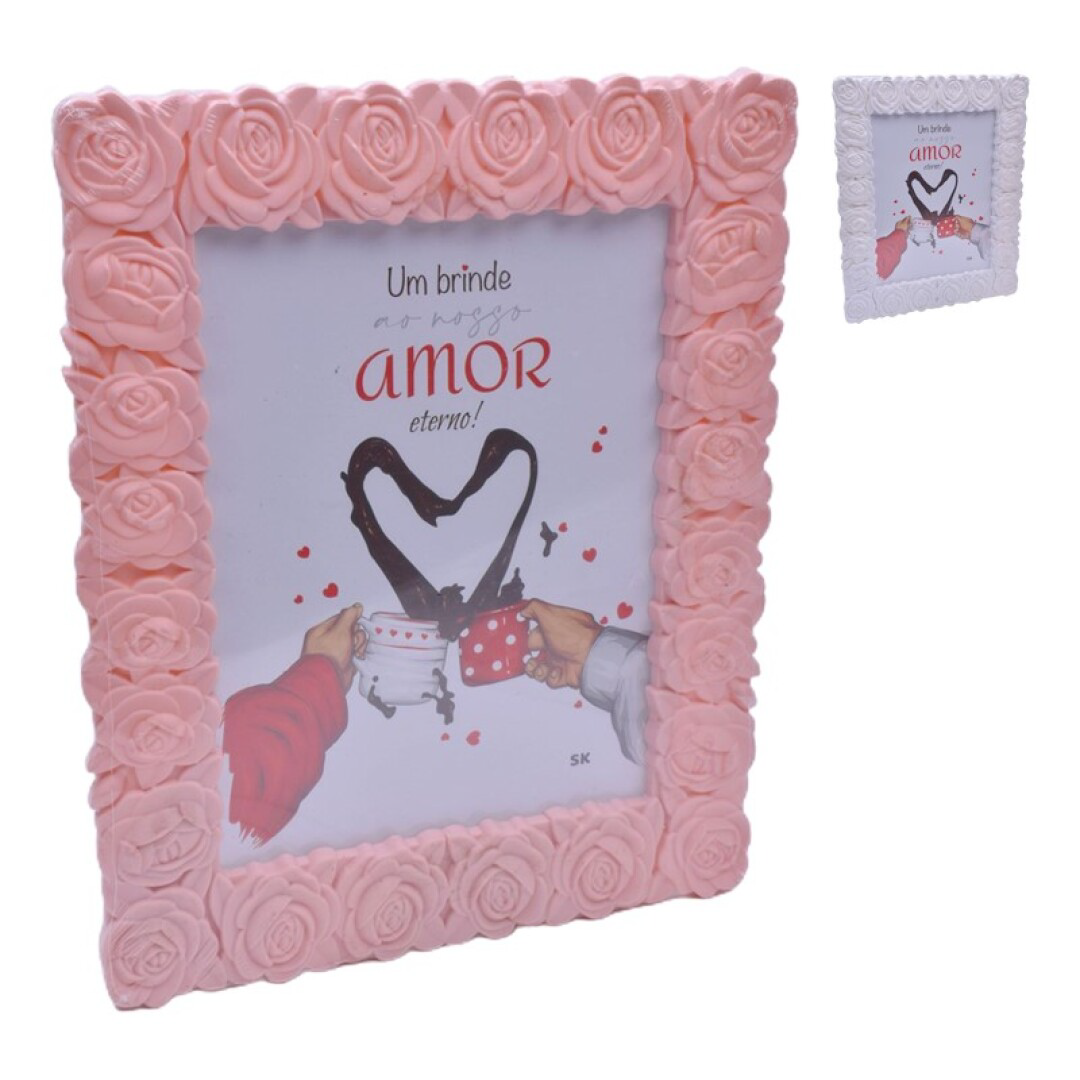 Porta Fotos Rosas