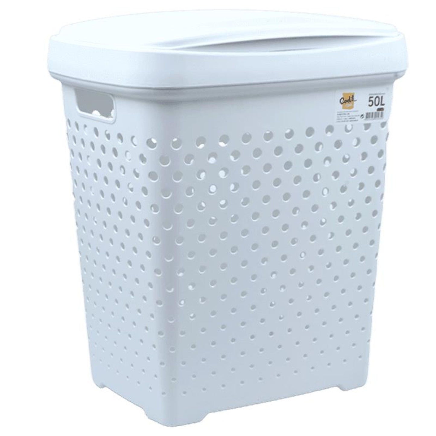 Cesto Roupa Plástico Zoom Beclassic 50L REF2465 (cores variadas)