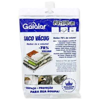 Saco Vacuo 80x100cm