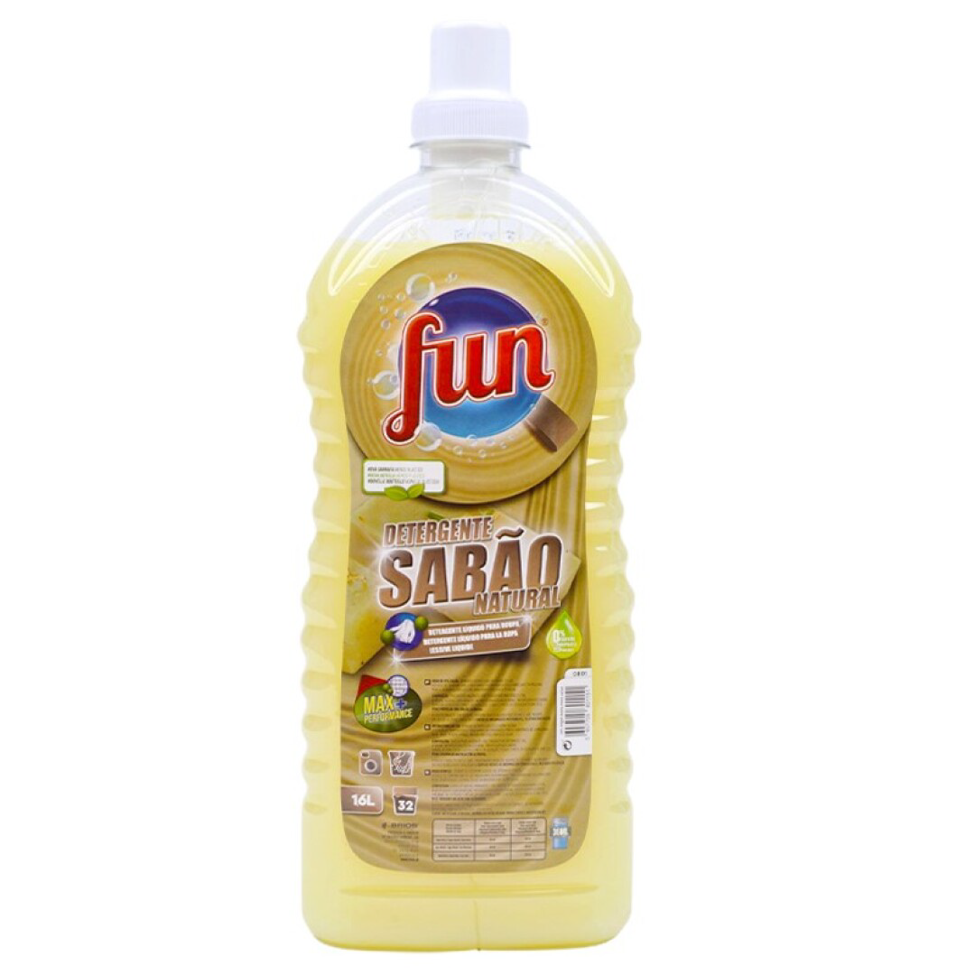 Fun Detergente Roupa Sabao 1,6l