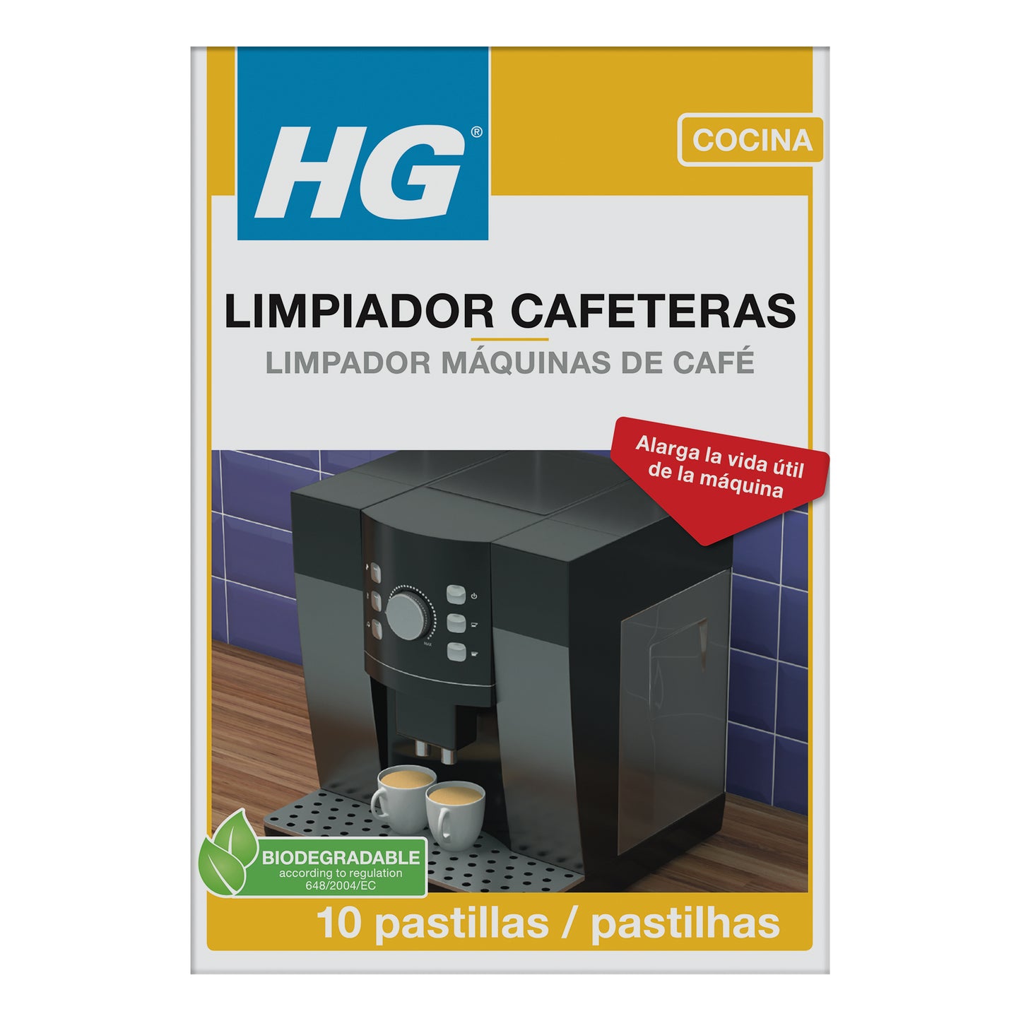 HG Limpador Máquinas de Café (10 unidades)