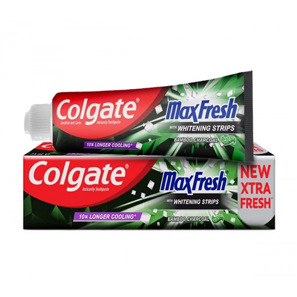 Colgate Pasta Dentífrica Max Fresh Bambú e Carvão 100 ml