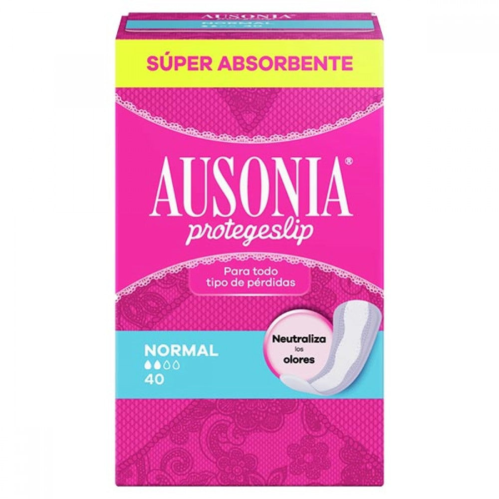 Ausonia Pensos Diários Protegeslip Normal Super Absorvente (40 unidades)