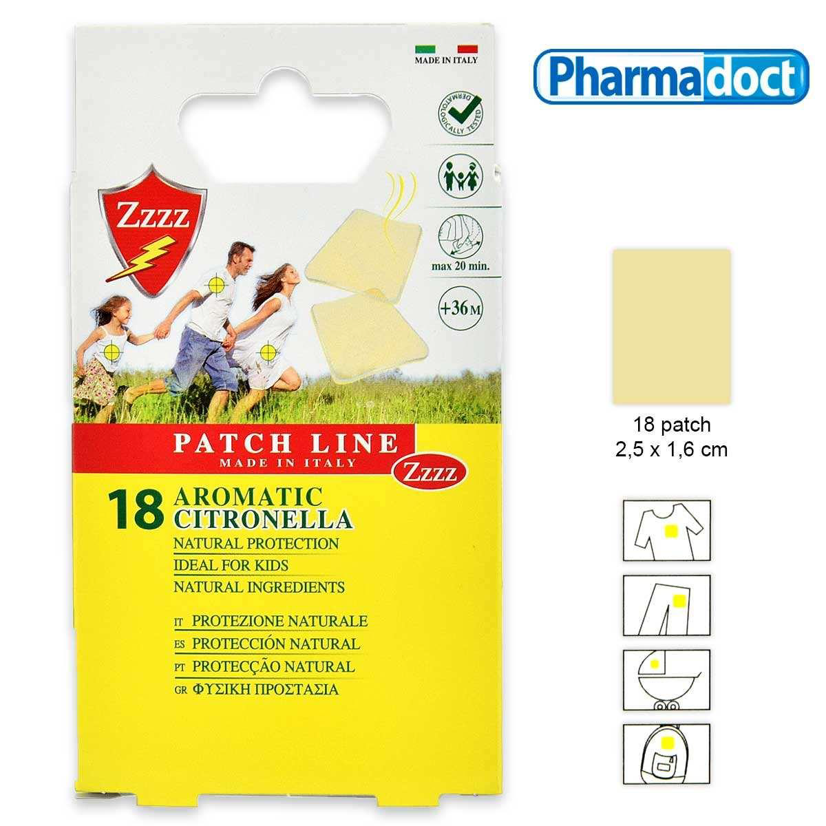 Pensos com Citronela