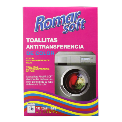 Toalhita Anti Transferencia Cor Romar