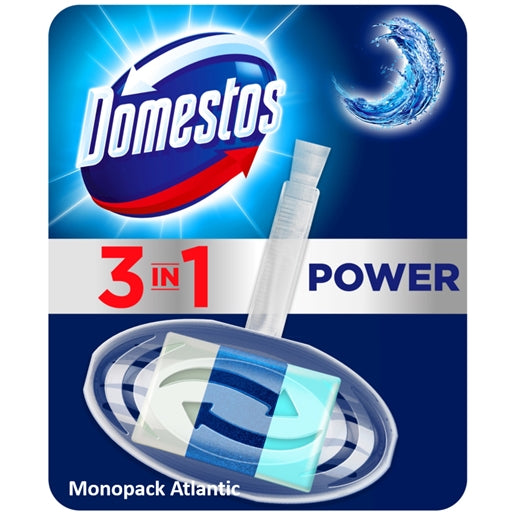Domestos Bloco Sanitario 3 Em 1 Power Ocean