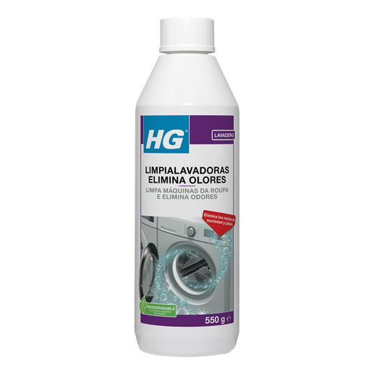 HG Limpa Máquinas da Roupa e Elimina Odores