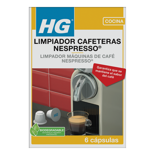 HG Cápsulas de limpeza máquinas Nespresso®