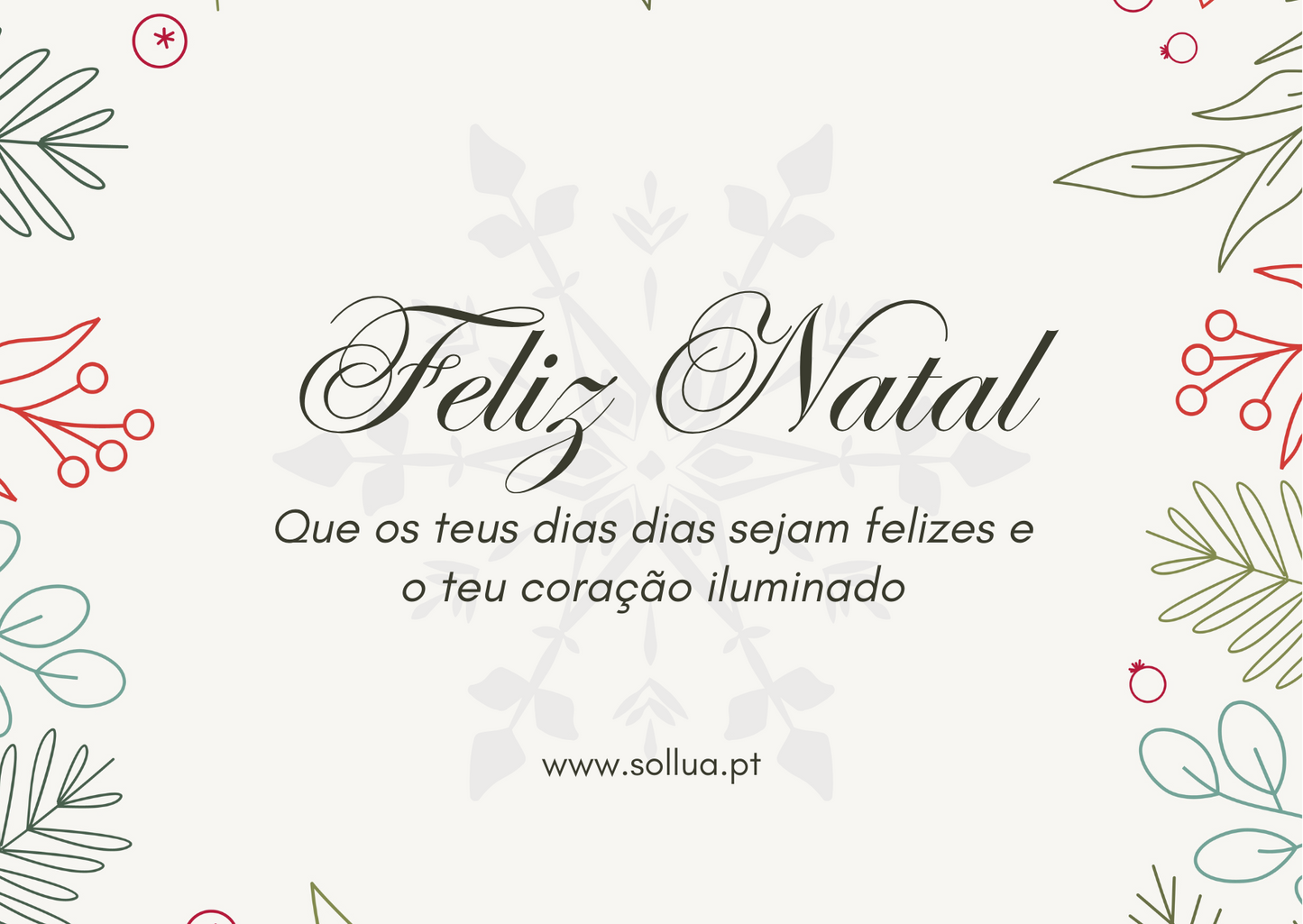Cartão Feliz Natal