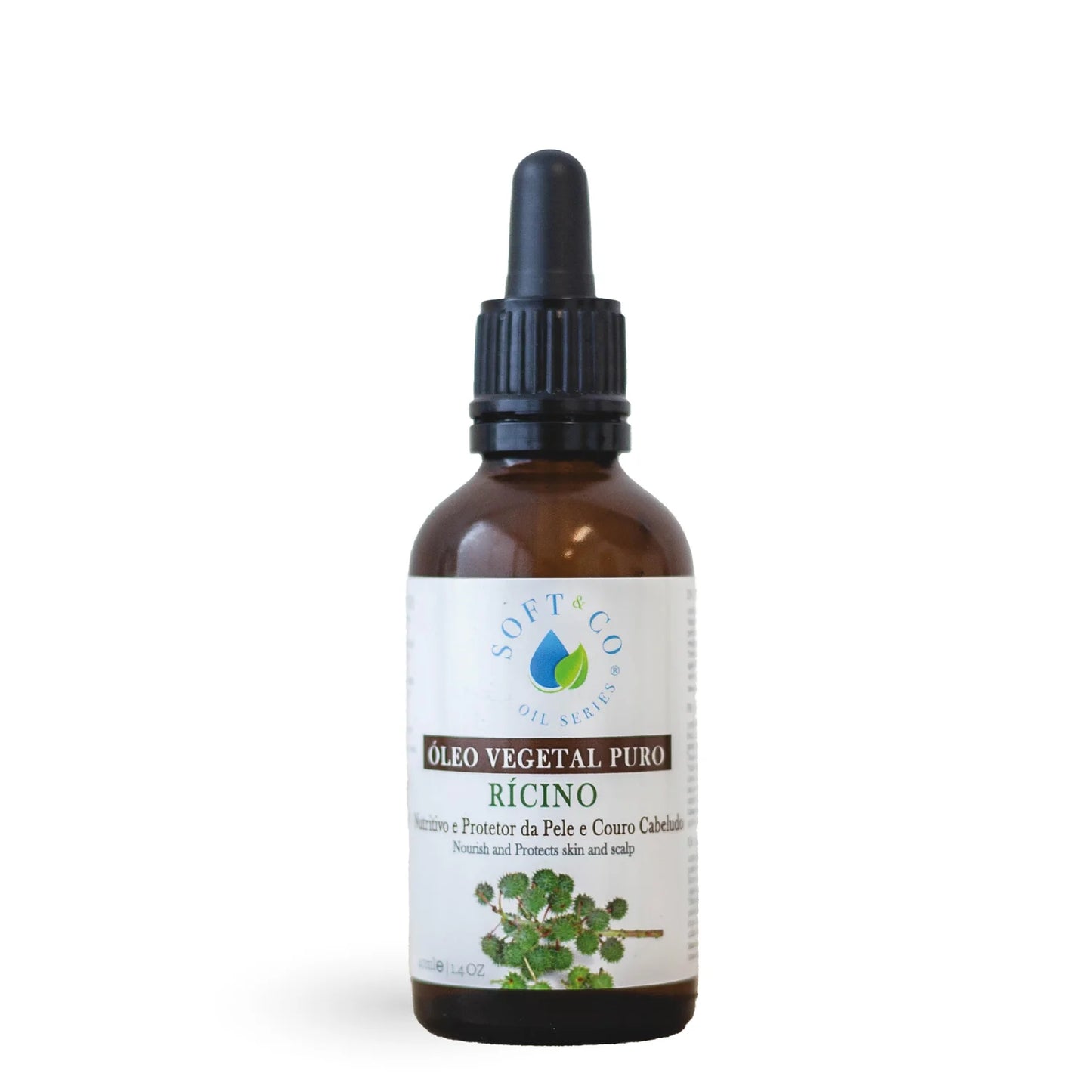 Soft&Co Óleo De Rícino Puro 40ml