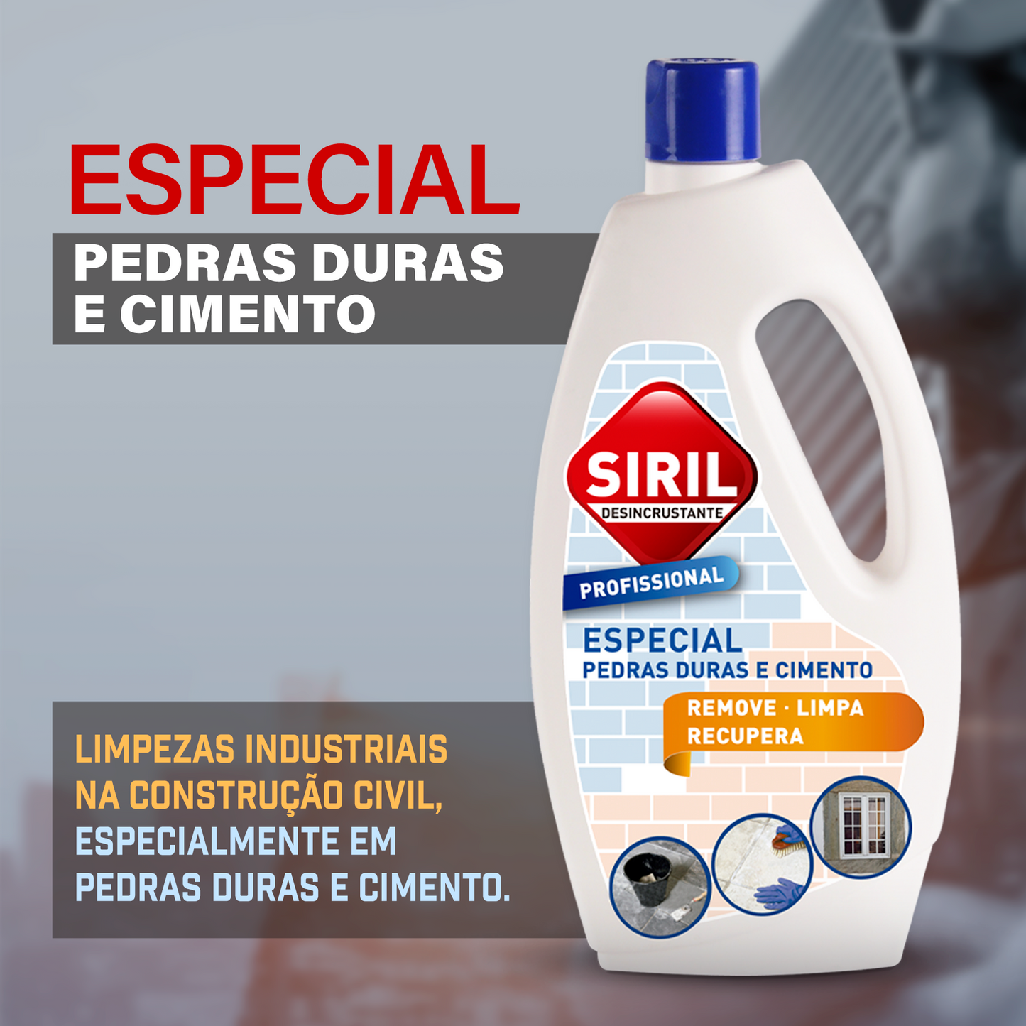Siril Desincrustante Profissional 1L