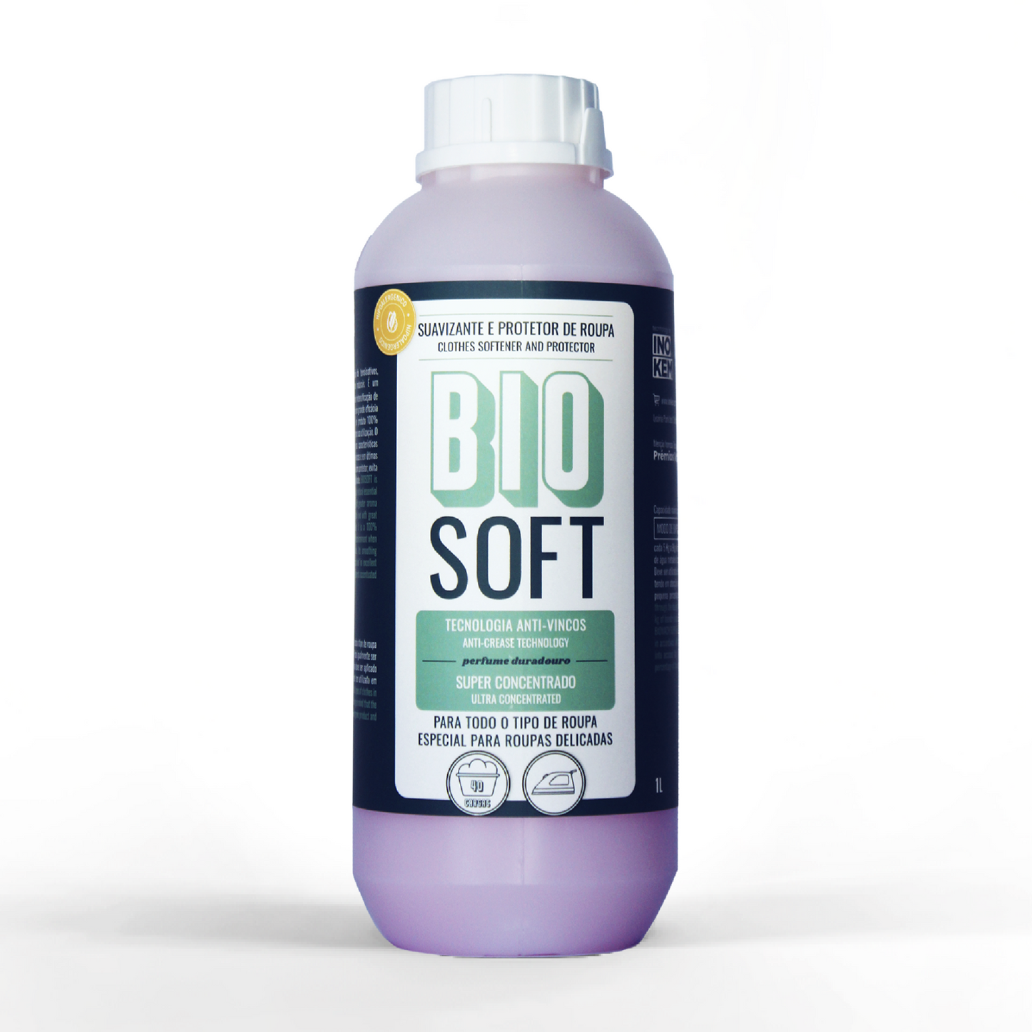 Biosoft original (frutado) - Intensificador de perfume e anti-vincos para roupa 1L