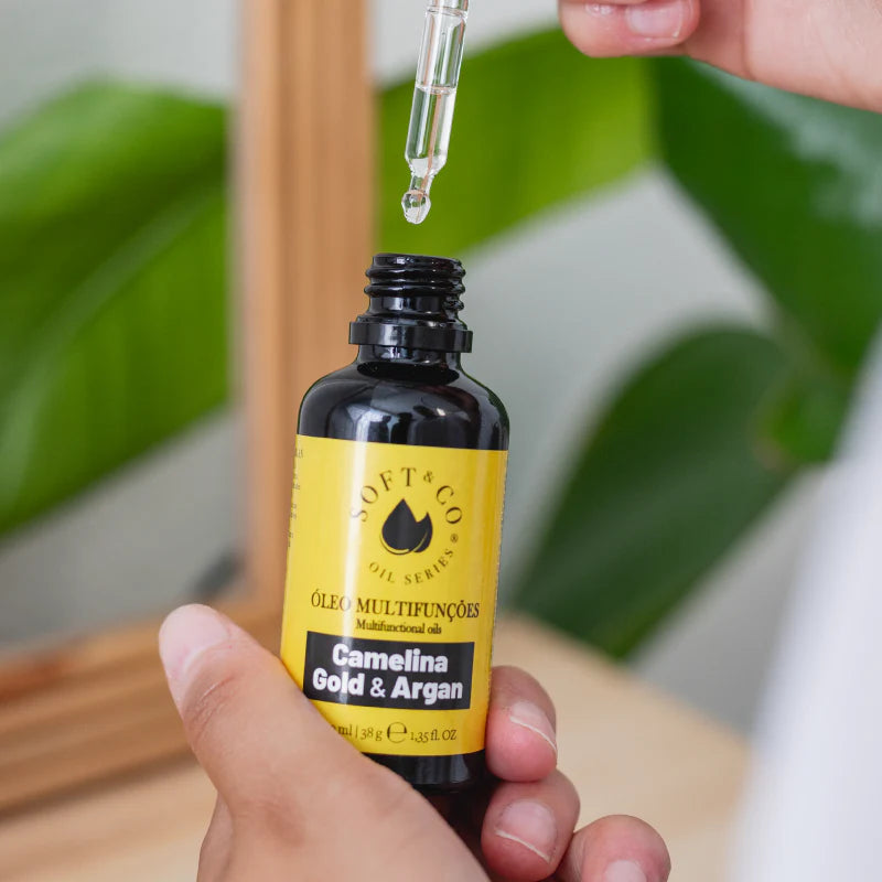 Soft&Co Óleo Camelina Gold + Argão 40ml