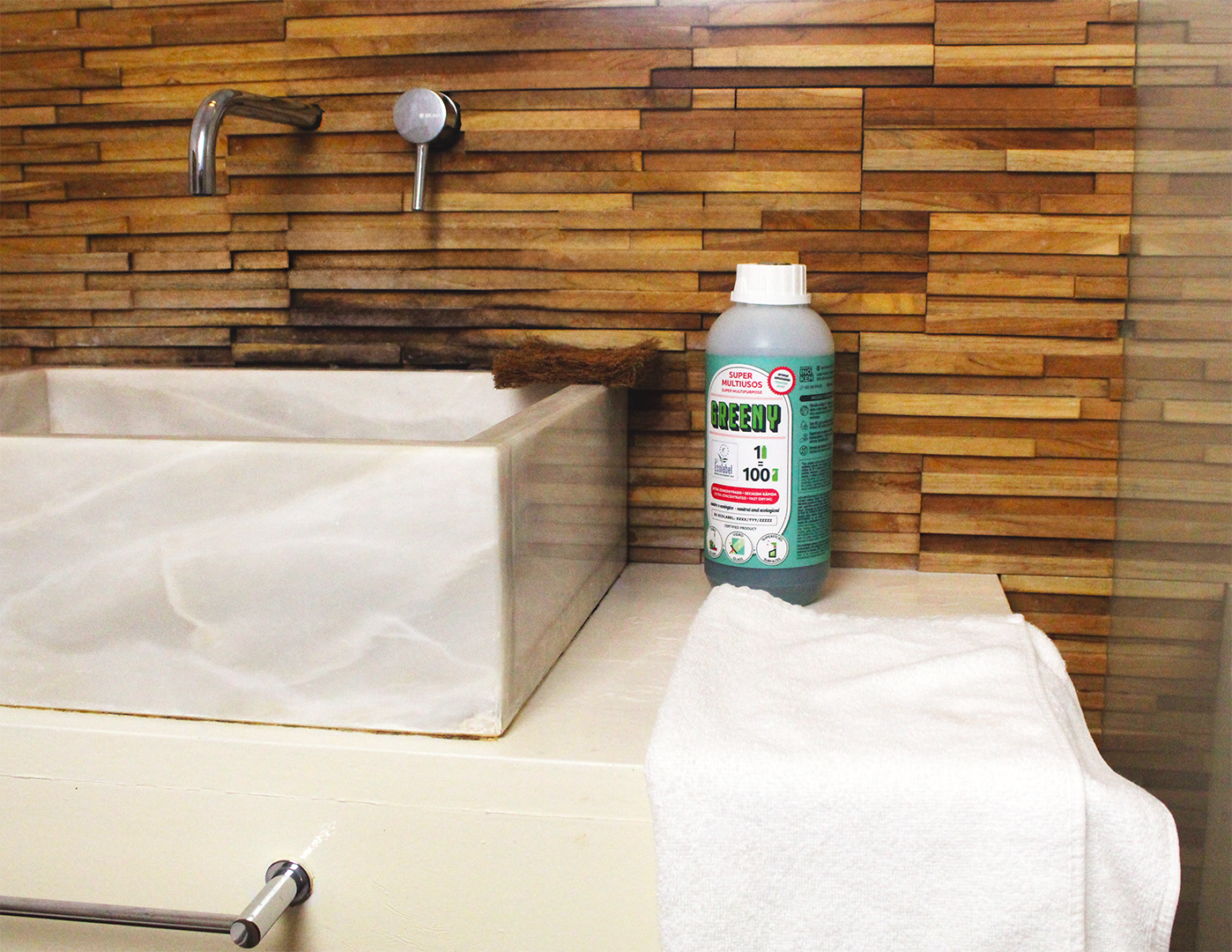 GREENY® - Ecolabel Detergente Ultra-concentrado Multiusos 1L