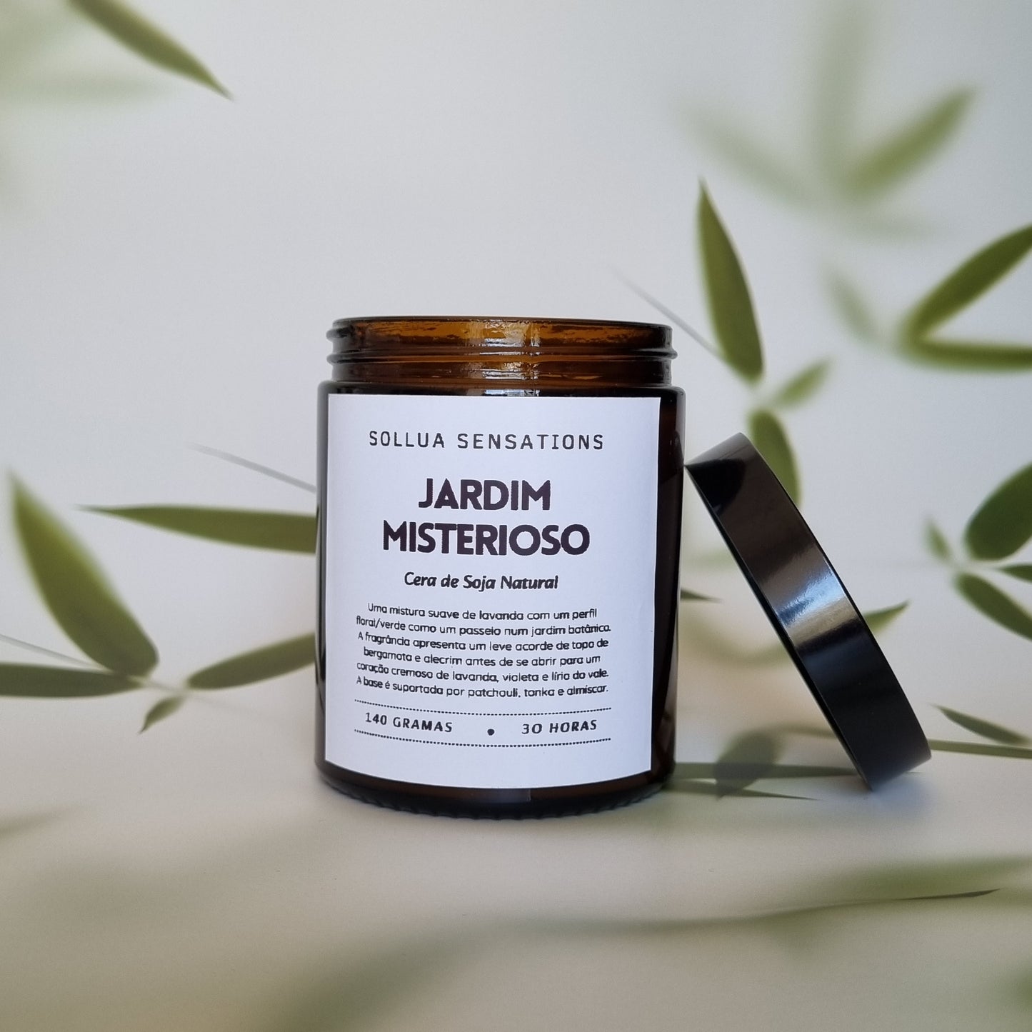 Jardim Misterioso - vela artesanal