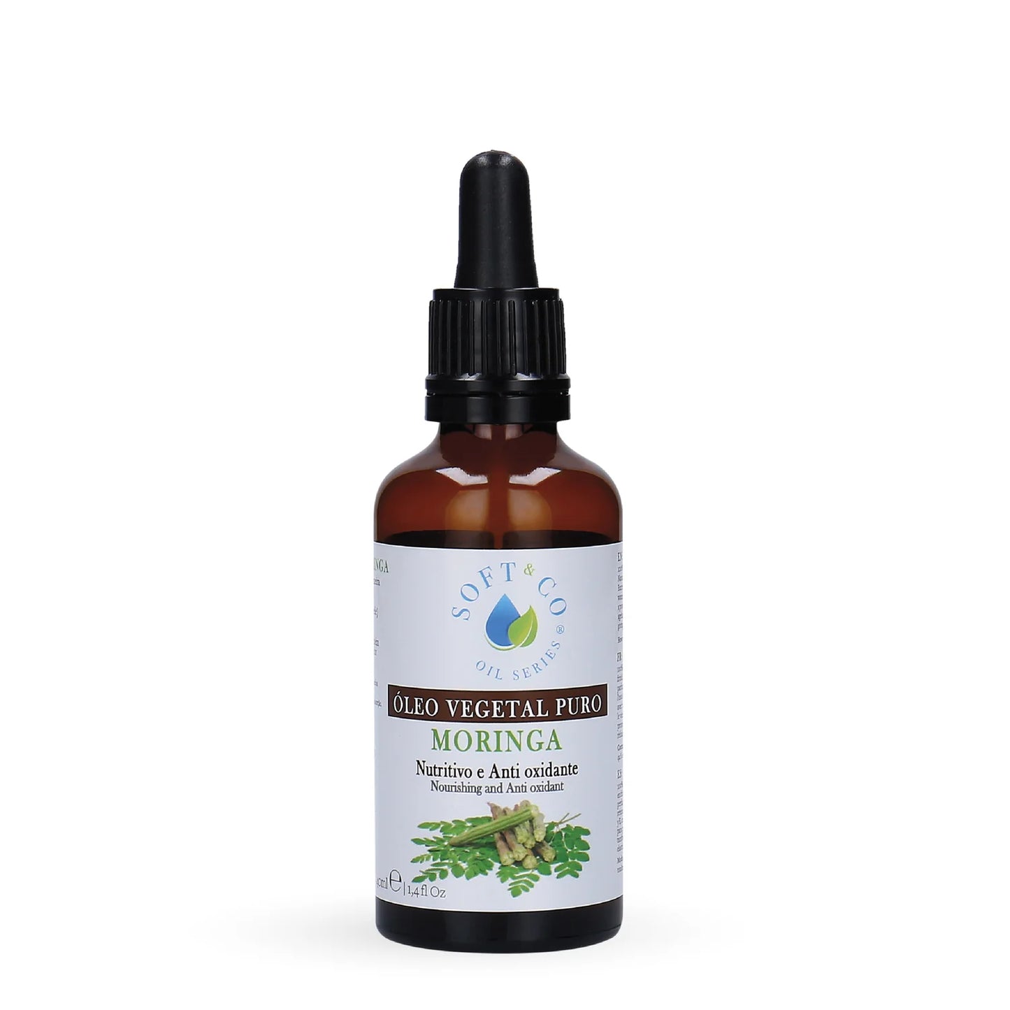 Soft&Co Óleo De Moringa Puro 40ml