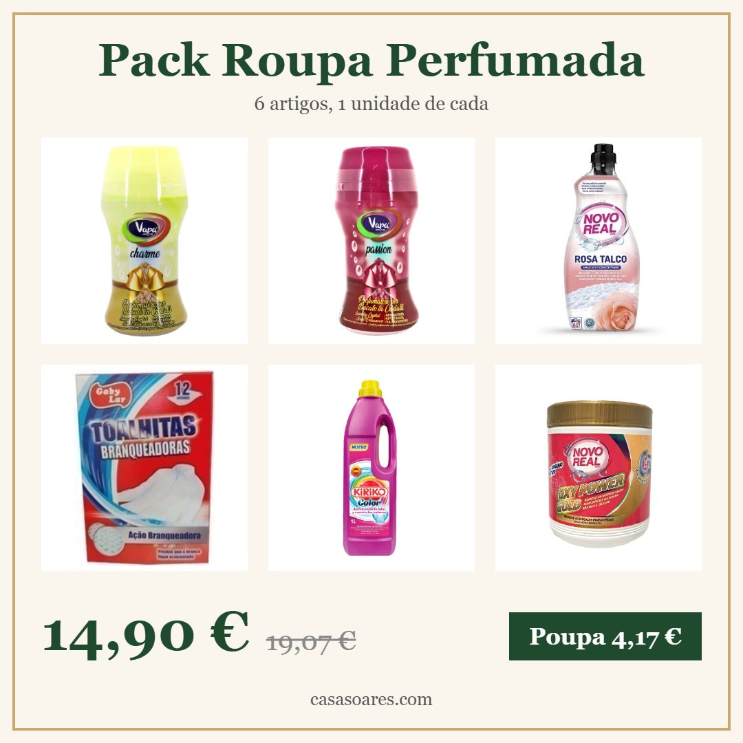 Pack Roupa Perfumada Casa Soares