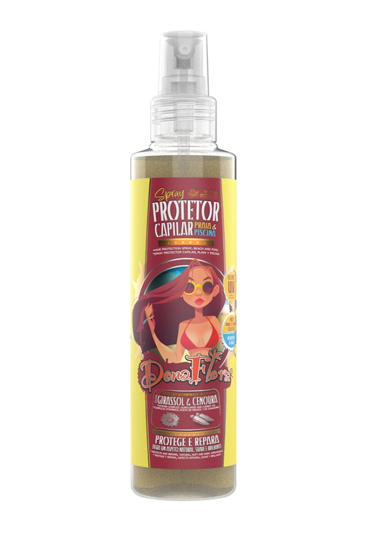 Pack Cabelo Profissional Donaflora: spray protetor capilar