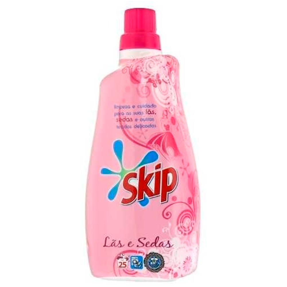 Skip Detergente Máquina Liquido Naturals Lãs e Sedas