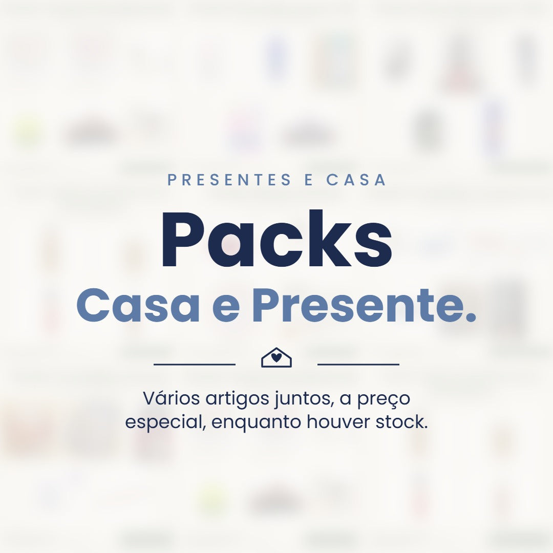Packs Casa e Presente: vários artigos juntos a preço especial