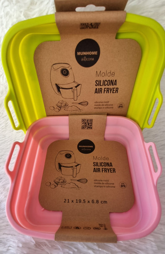 Forma de Silicone para Airfryer 21X19,5X6,8CM REF 72936