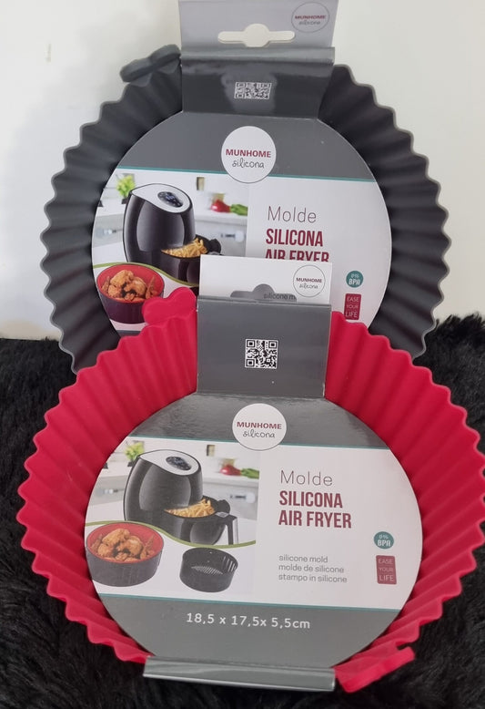 Munhome forma silicone air fryer 18,5 cm X 17,5 cm ref. 77364