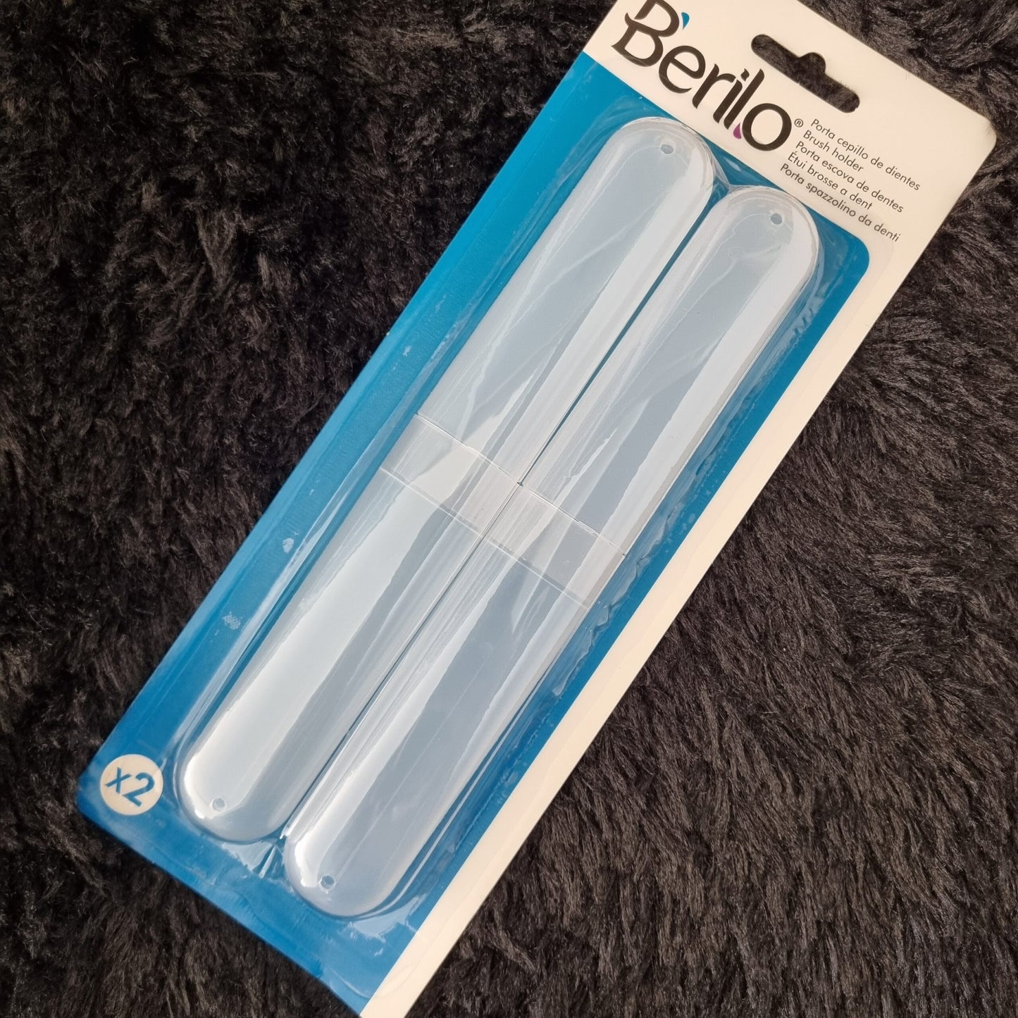 Berilo Conj 2 Porta Escova Dentes