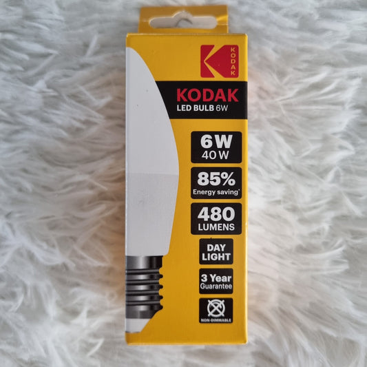 Kodak Lampada Led C37/E27 6w Warm