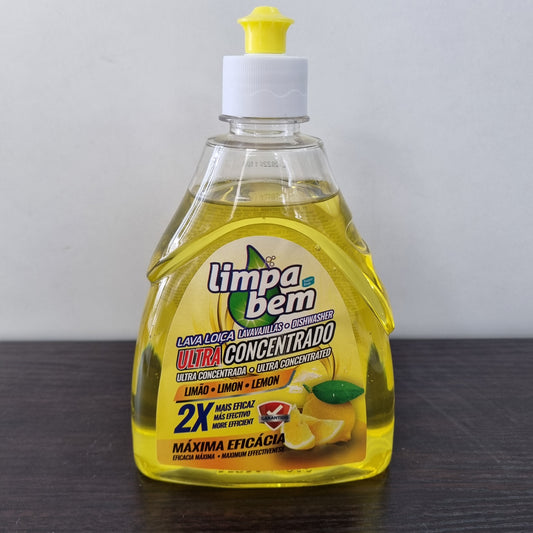 Limpa Bem Det Manual Loiça Ultra Concentrado Limao