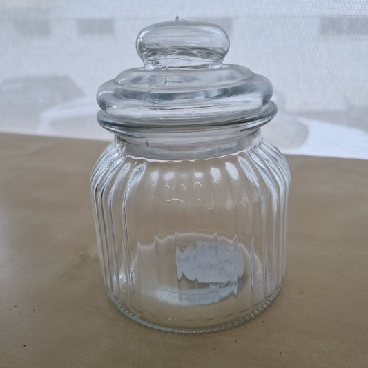 Frasco C/Tampa Vidro 600ml