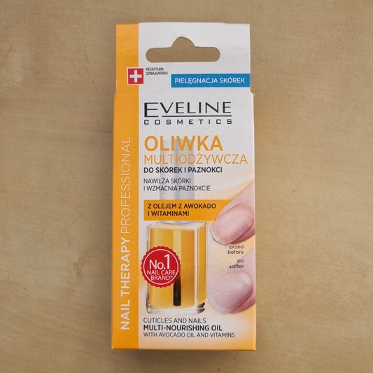 Eveline Tratamento Unhas/Cuticulas Multi Nutritivo Oleo Abacate