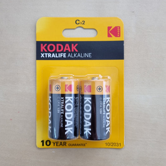 Kodak pilhas C alcalinas 2un