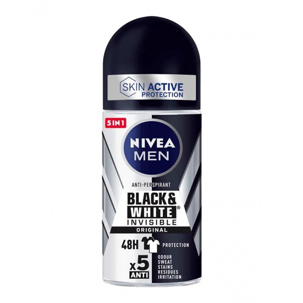 Nivea Deo Roll On Men Black & White Original 50ml