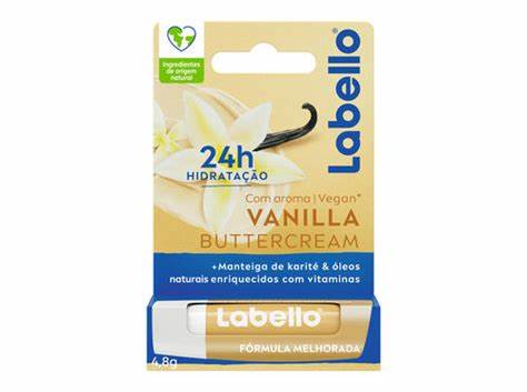 Labello Baton Cieiro Baunilha Butter Cream sem cor Hidratação 24h