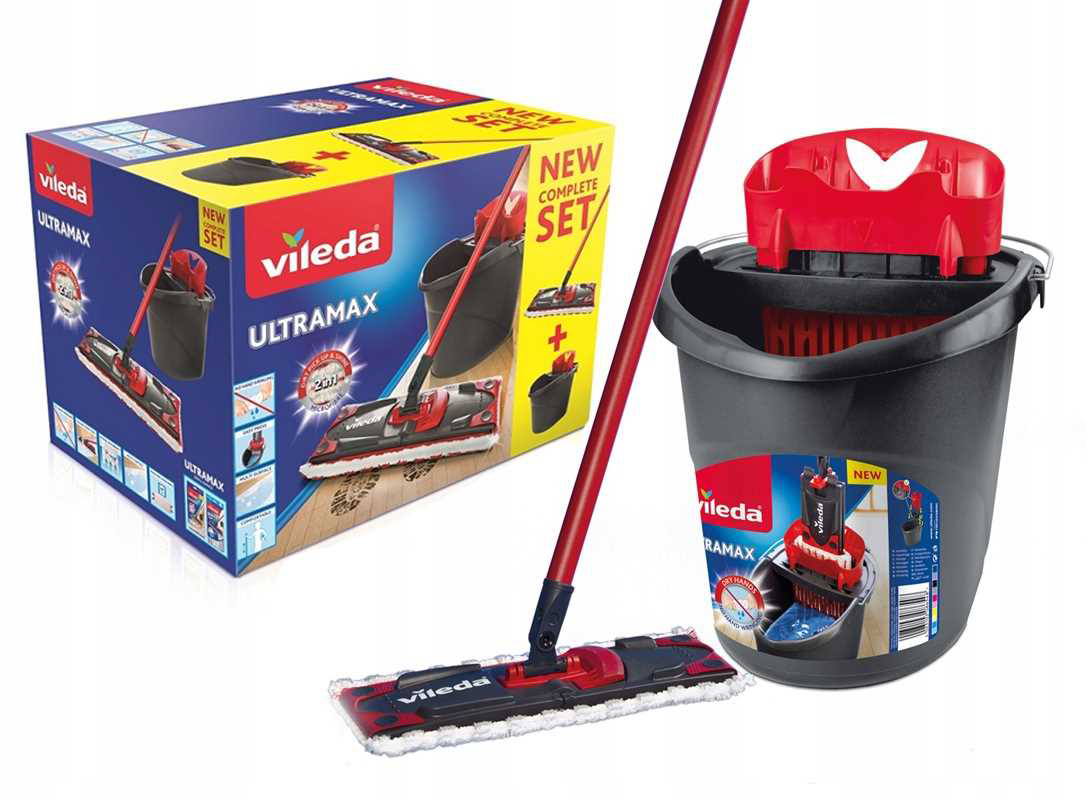 Vileda Ultramax Mopa Microfibras 2em1