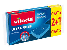 Vileda Ultra Fresh Fibra e Esponja (2+1)