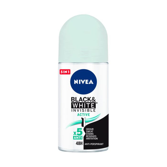 Nivea Roll-On B&W Invisible Activ