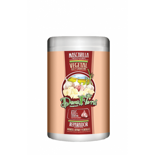 Donaflora Máscara Profissional Alho e Queratina 1000ml