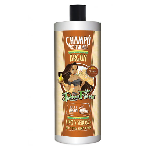 Pack Cabelo Profissional Donaflora: champô argão